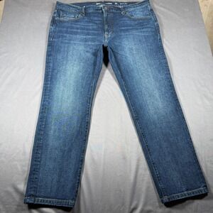 Amazon Essentials Slim Men 38x28 Dark Wash Denim Jeans Casual Everyday